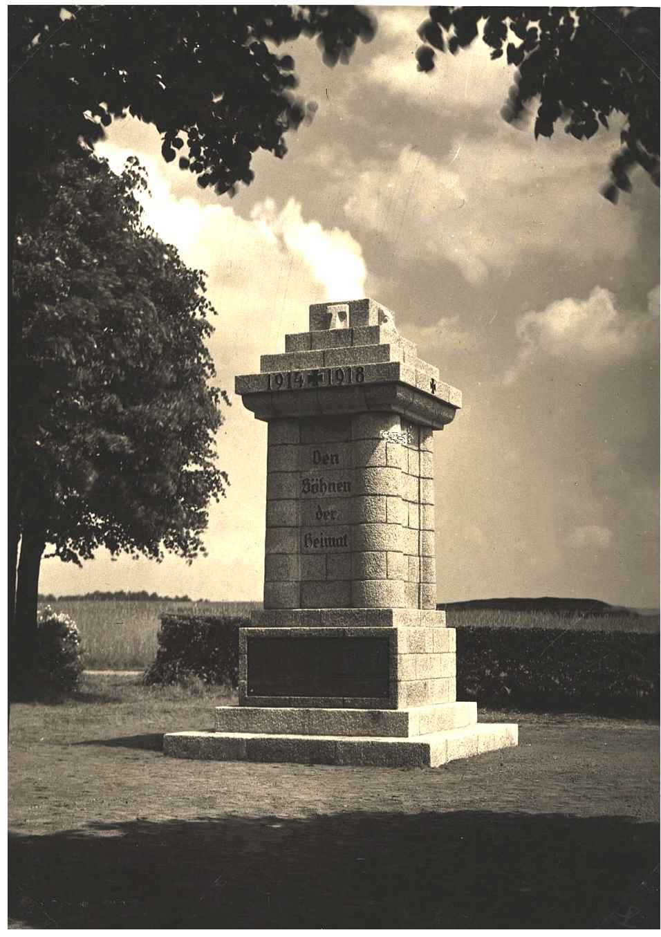 Památník 1.světové - archiv Rudi Jarisch